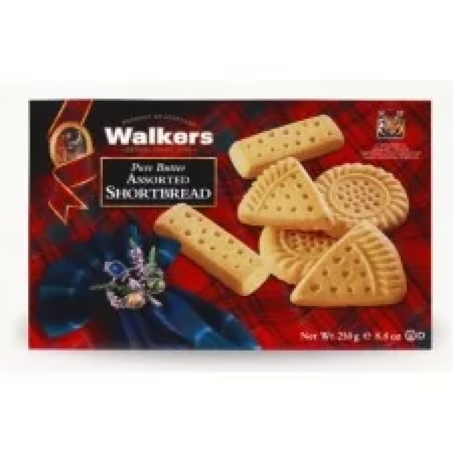 Pure Butter Assorted Shortbread 12 x 250g Case