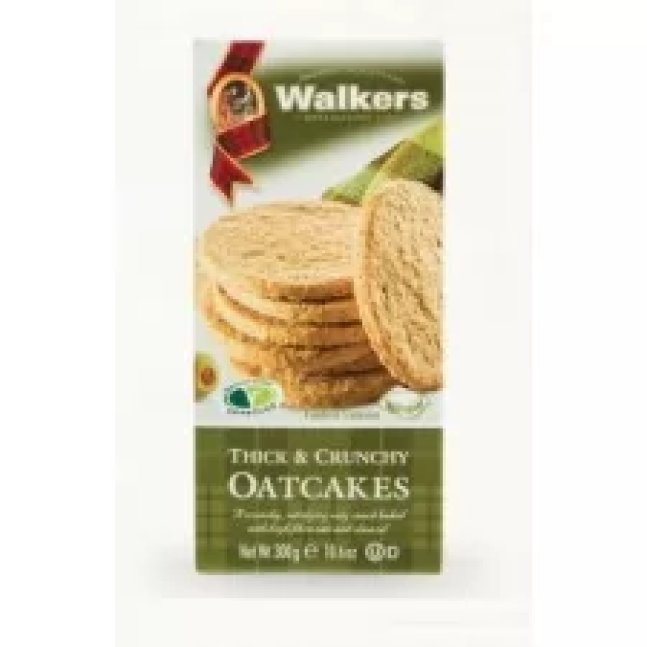 Thick and Crunchy Oatcakes